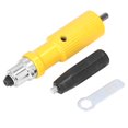 thumbnail image 2 of Adaptateur de Rivet, Compatibilité Jaune Ergonomique en Acier Allié Outil de Rivetage Poignée en Plastique pour DIY, 2 of 8