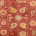 thumbnail image 1 of Ahgly Company Indoor Square Abstract Orange Abstract Area Rugs, 8' Square, 1 of 6