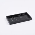 thumbnail image 3 of yuksok Creative Resin Tray Bathroom Storage Tray Rectangular Jewelry Storage Tray Dish Blcak, 3 of 9