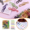 thumbnail image 2 of Fixing ClipMusic Colorful Metal Paper Clips for Daily and School Use—Durable Multicolor Paper Holders for Music Lovers and Colorful Organization, 2 of 8