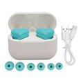 thumbnail image 2 of Earbuds, 5-6 Hours Using Time ANC Lightweight Heart Shaped Stable   Earbuds Clear Sound  for Call for Video, 2 of 7