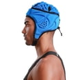 thumbnail image 2 of AMERTEER Soft Shell Football Helmet Scrum Cap 7v7 Rugby Helmet Foam Cotton Protective Soft Padded Headgear Autism Surf Flag Football Helmet Youth Adult, 2 of 10