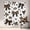A-white Brown-1, variant on Farmhouse Kitchen Curtains 27.5Wx39H Inch Rod Pocket Grey Country Kitchen Curtains Vintage Farm Animal Chicken Cow Pig Western Kitchen Decor Rustic Living Room Window Drapes Fabric 2 Panels