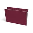 thumbnail image 2 of Continental Letter Size Hanging Folders. Burgundy Colour, 6 Count, 2 of 3