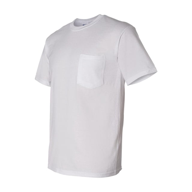Gildan - T-Shirt à Poche DryBlend - 8300 - Blanc - Taille : 3TG