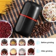 thumbnail image 3 of Portable Electric Coffee Grinder Household Mini Grain Small Spice Grinder Herb Grinder Stainless Steel Inner, 3 of 8