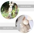 thumbnail image 3 of REOFLYUP Hanging Tassels Decor Boho Wood Beaded Pendant for Home 1Set, 3 of 8