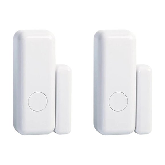 Capteur Magnétique Sans Fil pour Porte et Fenêtre, Maison, pour Système d'Alarme, Notifications via Application, Alertes, Capteur de Fenêtre, Détecteur, Performance Uniforme
