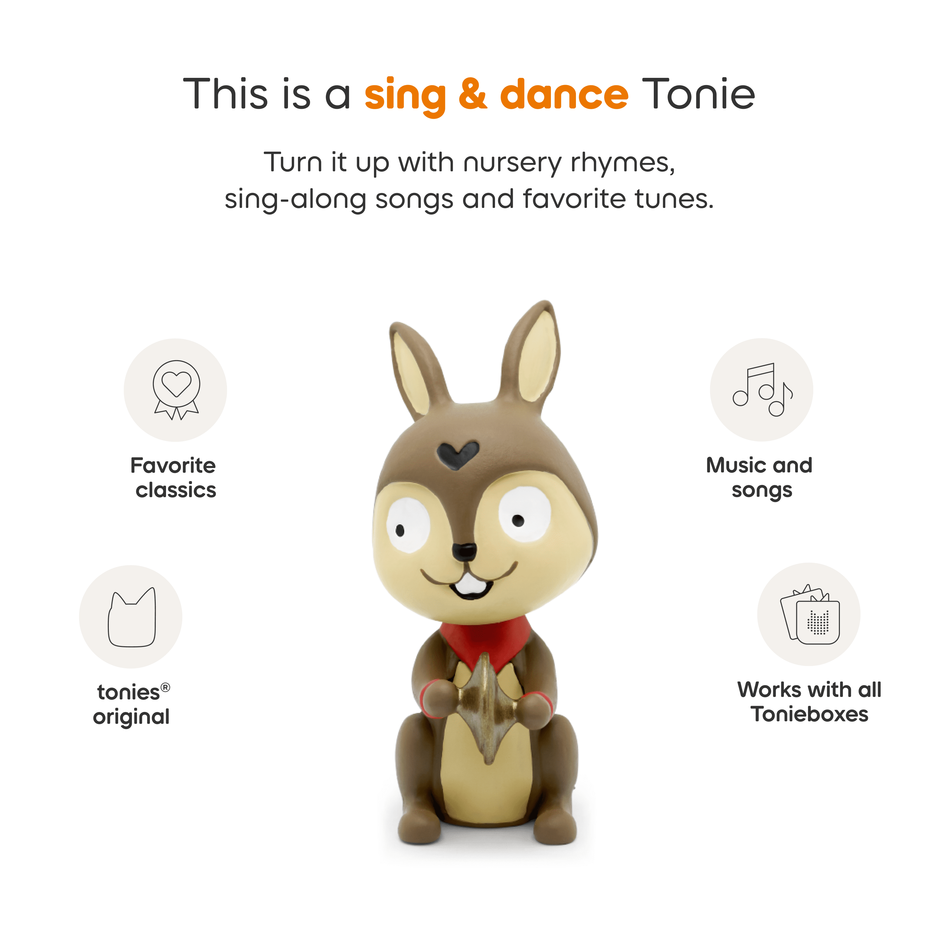 Tonies Chansons Chantantes Personnage Audio