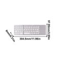 thumbnail image 4 of Birdeem Tablette avec Clavier, Clavier Sans Fil avec Pavé Tactile, Clavier Bluetooth Pliable avec Pavé Tactile Mince Portable 3 - Plier Clavier Bluetooth Sans Fil avec Pavé Tactile pour Tablettes, 4 of 5