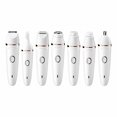 thumbnail image 1 of Ensemble de Rasoir Visage Sans Fil 7 en 1 Humide et Sec Rechargeable par USB pour Épilation Nez Sourcils Bras Jambes, 1 of 8