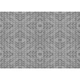 thumbnail image 1 of Ahgly Company Tapis d'Intérieur Lavables en Machine, Rectangle Transitionnel Gris Fumé, 8' x 10', 1 of 7