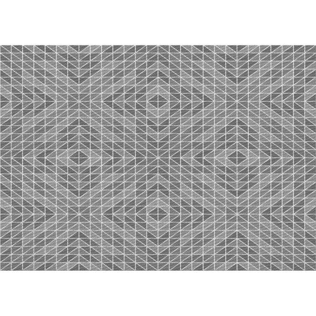 Ahgly Company Tapis d'Intérieur Lavables en Machine, Rectangle Transitionnel Gris Fumé, 8' x 10'