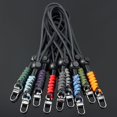 thumbnail image 2 of Cordon Porte-Clés Paracorde Tour de Cou Boucle Rotative Corde Parachute Haute Résistance Sac à Dos Extérieur Anneau de Clé Corde de Cou 5 Pcs, 2 of 6