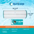 thumbnail image 2 of Hurricane 2 Pack HF5374-01 Advanced Pool and Spa Filter Cartridge Replacement, 2 of 9