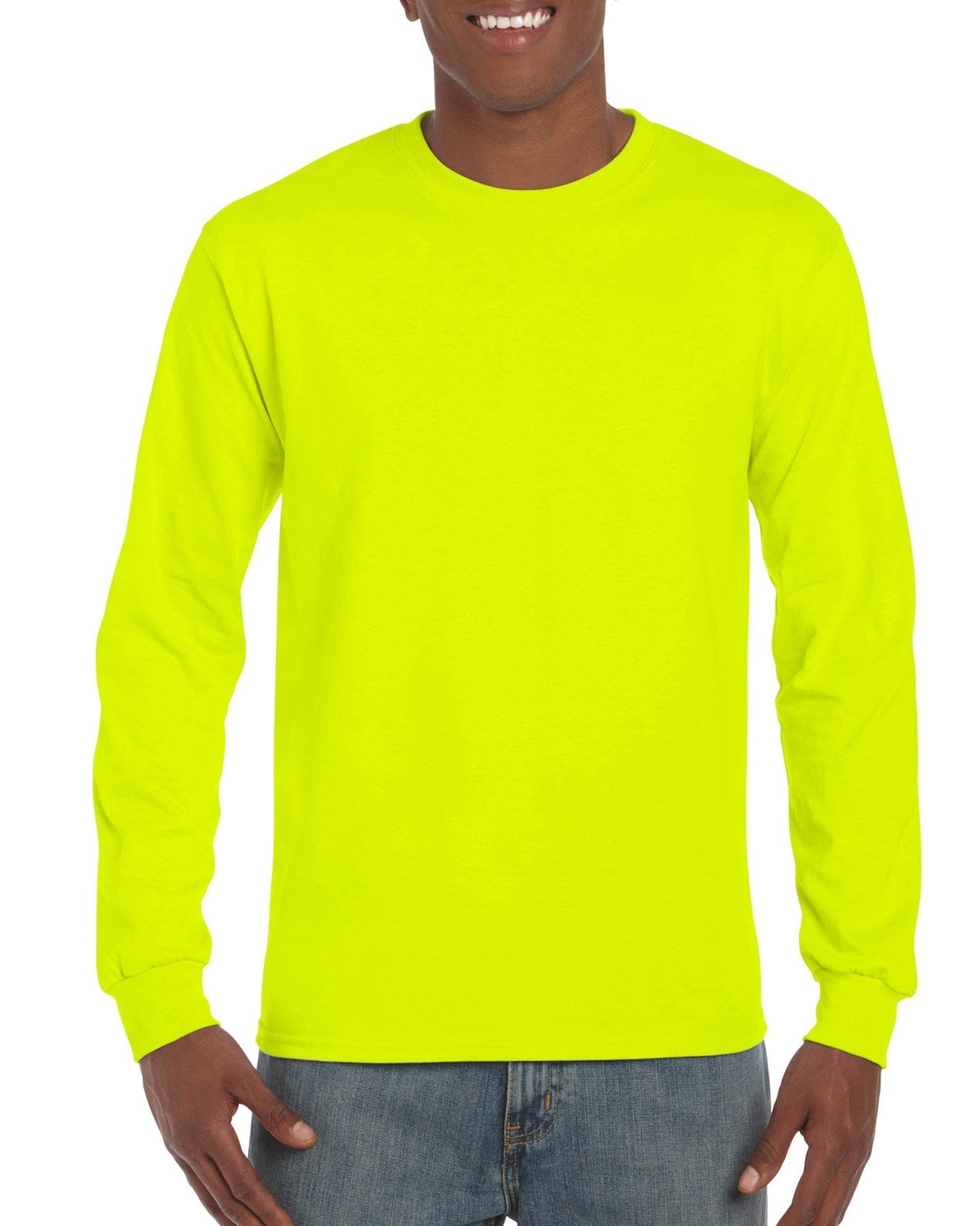 Gildan Men's Ultra Cotton Jersey Long Sleeve Tee,
