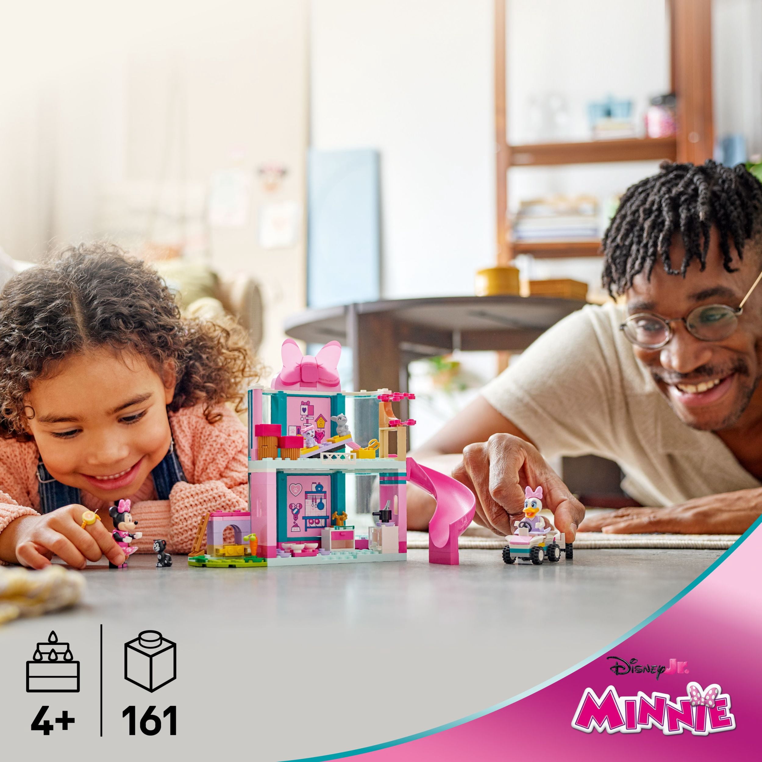 LEGO Disney L’hôtel pour Animaux de Minnie, Ensemble de Jouet à Construire La Maison de Mickey 43274