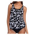 thumbnail image 1 of Women Tankini Swimsuit Tummy Control Top With Shorts Two Piece Bathing Suit, 1 of 6