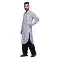 thumbnail image 3 of Atasi Kurta Pathani pour Hommes à Col Classique à Manches Longues Salwar Ensemble de Kurta de Mariage, 3 of 5
