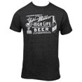 thumbnail image 1 of Miller High Life T-Shirt Étiquette Fille dans la Lune - Grand, 1 of 1