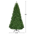 thumbnail image 2 of Costway 8Ft Pre-Lit Artificial Christmas Tree Premium Hinged w/ 750 LED Lights & Stand, 2 of 8