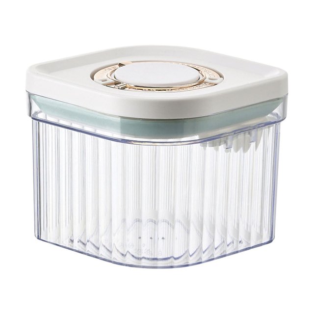TopLLC Storage Bins Réservoir de Stockage à Pression Farine Collations Boîte de Rangement Multigrains Plastique Lait en Poudre pour Enfants Grand Poudre de Riz Réservoir Scellé Sacs de Rangement