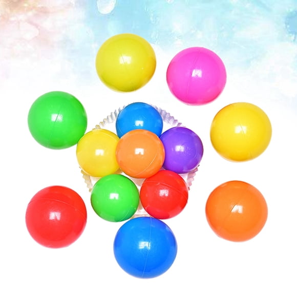 OULII 200 Pcs Colorful Party Favour Assorted Color Safe for Kids in Ball Pit