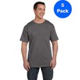 thumbnail image 1 of Hanes Men's Beefy-T with Pocket - 5190P (Pack Of 5), 1 of 1