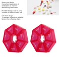 thumbnail image 3 of 2 Times A Day Medicine Organizer For Pill Box For Holder Medication Rack Travel Dispenser Weekly Medicine For Organizer Dispensing Small, 3 of 8