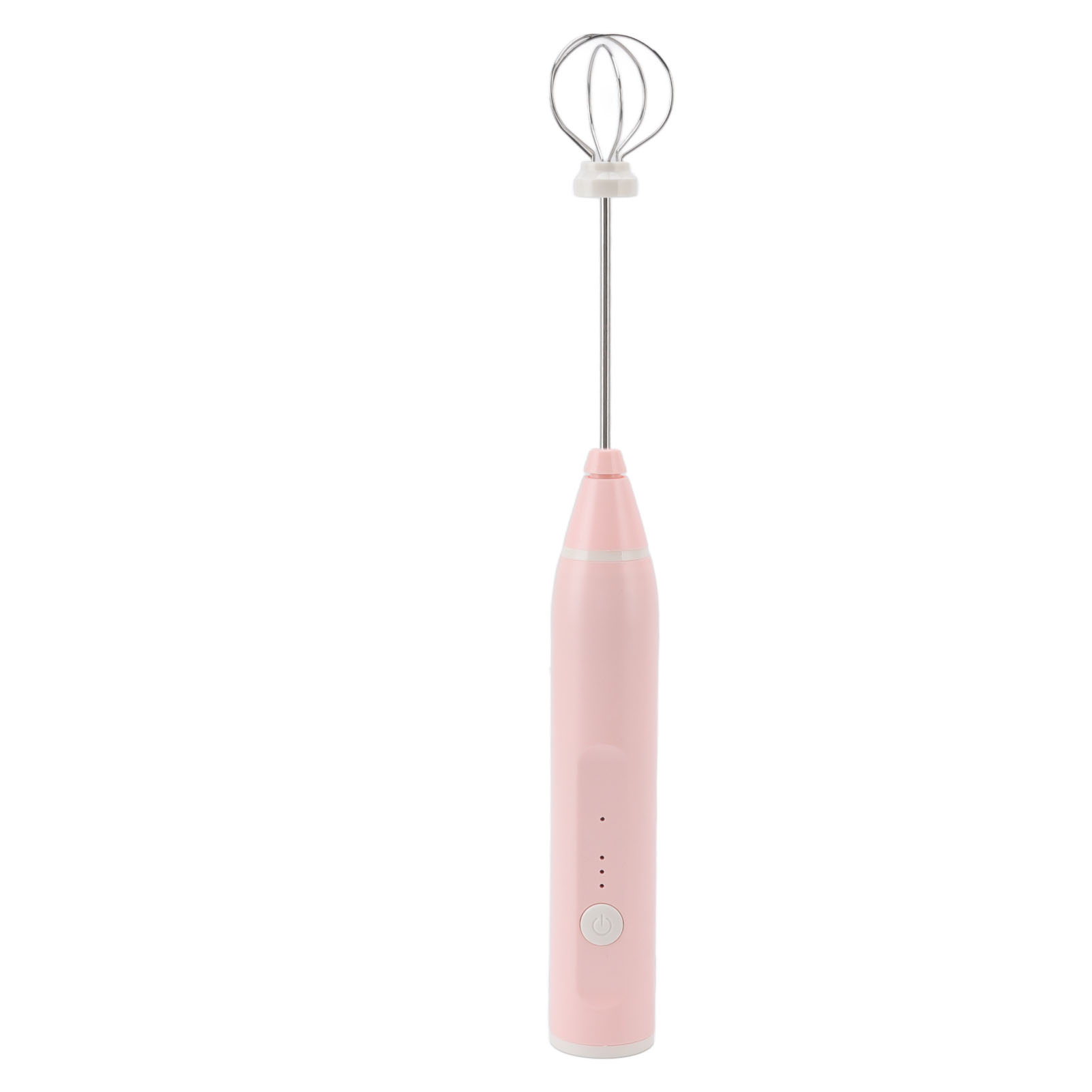 Fouet Électrique, Sans Fil 3 Modèles Léger Mini Batteur à Œufs Électrique Automatique pour Magasin de Boissons Rose
