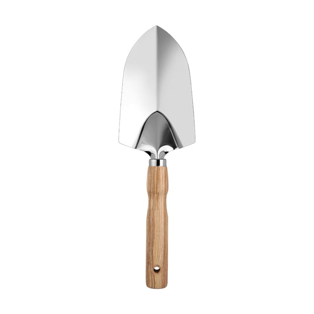Wooden Handle Stainless Steel Garden Planting Tools For Growing Vegetables Growing Flowers And Pulling Weeds Household Shovel Rake