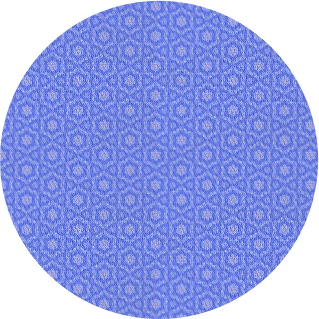Ahgly Tapis d'Intérieur Lavable en Machine Carré Transitionnel Bleu Ciel, 3 Pieds Carré