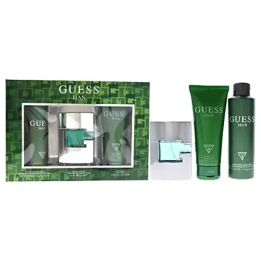 GUESS Ensemble de 3 Pcs pour Hommes : 2,5 SP (Boîte Fenêtre)