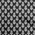 thumbnail image 1 of oneOone Georgette Viscose Black Fabric Block Dress Material Fabric Print Fabric By The Yard 42 Inch Wide, 1 of 5