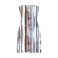 thumbnail image 1 of RXIRUCGD 2025 Vêtements d'Été pour Enfants Robe Sans Manches à Col Rond avec Poches pour Enfants Moyens et Grands, 1 of 7