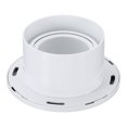 thumbnail image 4 of Unique Bargains 4 Inch Round Air Vent, Adjustable Ball Jet Nozzle Diffuser Ceiling Diffuser Vent Cover ABS Soffit Vent, 4 of 6