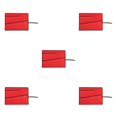 thumbnail image 2 of Maytalsory Heavy Duty Utility Tool Organizers With Tear Resistant Durable Waterproof red25  pack 5Set, 2 of 6