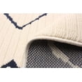 thumbnail image 3 of ECARPET Indoor/Outdoor for Balcony, Patio and Garden Raya Blue, Ivory Rug, 3 of 9