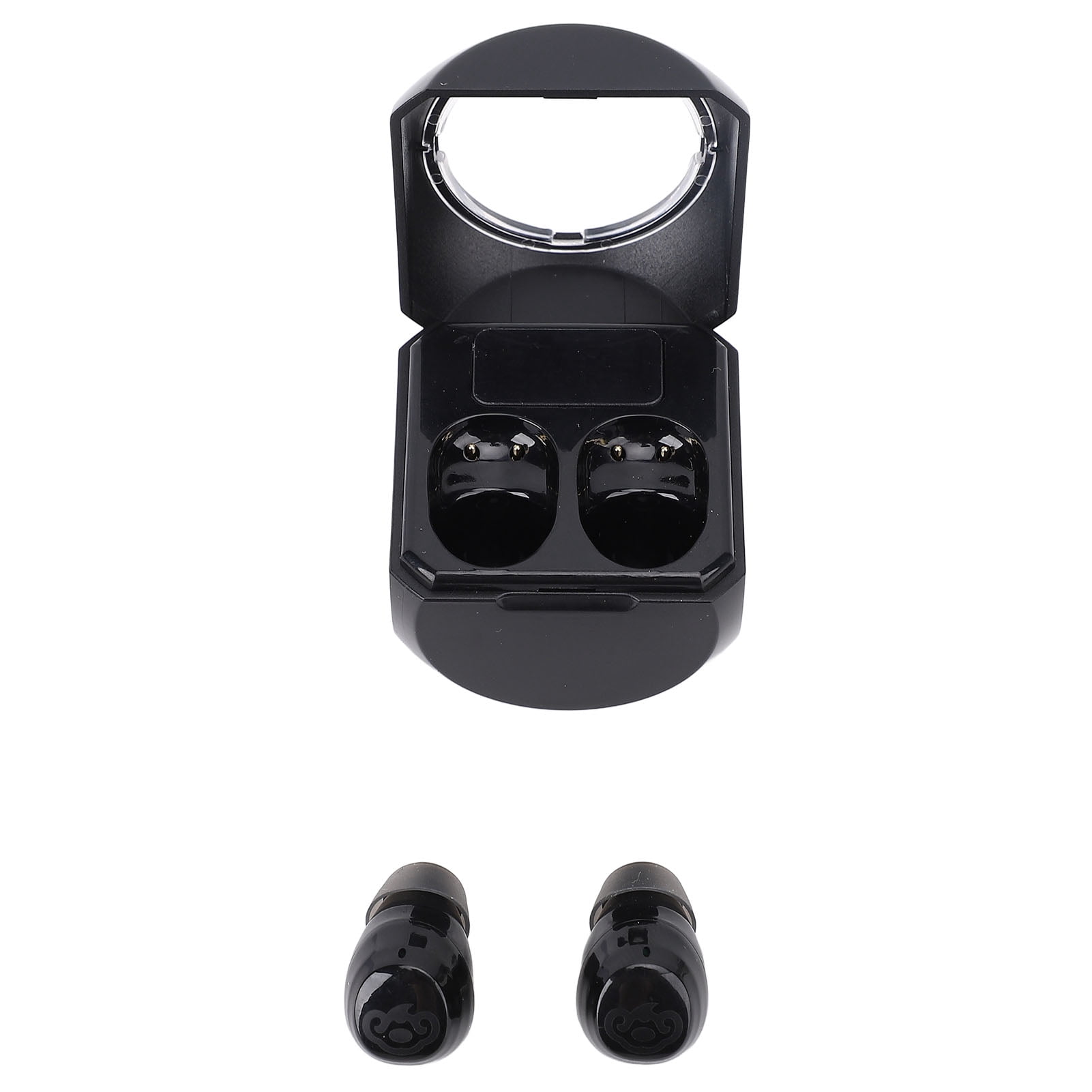 Earbuds, PC ABS Long Playtime Earbuds with Charging Case Eartips for Business