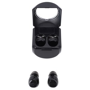 Earbuds, PC ABS Long Playtime Earbuds with Charging Case Eartips for Business
