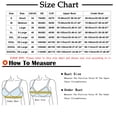 thumbnail image 2 of Lenpel Front Closure Bras for Women Wireless Lace Full Coverage Plus Size Pus up Bras Supportive Everyday Bralettes(Gray,Medium), 2 of 4