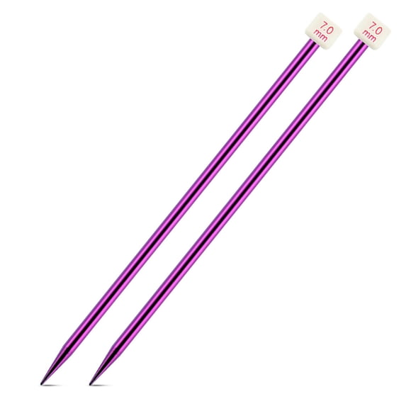 bedienty Color Random Knitting Needles Weaving Needle Handknitting Tool Home Supplies 7.0mm 1Set