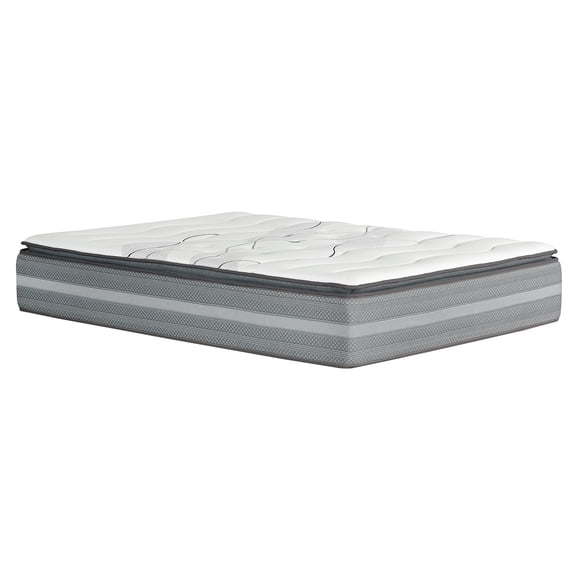 Matelas hybride LuxeRest de 12 pouces avec plateau coussin et ressorts ensachés