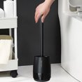 thumbnail image 4 of LSLJS Brosse de Toilette à Poils Durs Kit de Brosse pour Cuvette de Salle de Bain Moderne et Compact Brosse Nettoyante pour Toilette Manche Long Poils pour Salle de Bain, 4 of 9