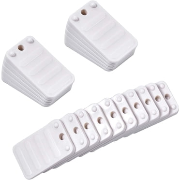 12 Pack Toilet Leveling Shims, Multi Purpose Plastic Shims for Leveling Extreme Weight Capacity Wedges Easy to Snap Cut-to-fit Size Leveler for Toilet Shims, Doors, Windows, Sheds, Table