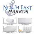 thumbnail image 2 of NEH Center Hole Ribbed Boat Pontoon Fender 10" x 28" 4pcs Inflatable Vinyl Mooring Bumpers Guard Dock Docking - White, 2 of 3