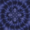 thumbnail image 1 of Ahgly Tapis d'Intérieur Lavable en Machine Carré Transitionnel Bleu Nuit, 7 Pieds Carré, 1 of 7