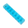 thumbnail image 1 of Weekly Waterproof Pill Organizer Portable Travel Prescription Medication Pill Case Storage Organizer Container for Pills Tablets Vitamins Capsules (Random Color), 1 of 6