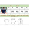 thumbnail image 3 of BOBOGOJP Chemise Légère à Manches Courtes Chemises Coupe Régulière à Manches Courtes Robe Sans Plis Chemises, Bleu L, 3 of 4