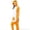Orange, variant on Rompers for Women Winter Adult Onesie Costume Plush One-piece Jumpsuit Comfortable Pajamas For Women Workout Romper on Clearance